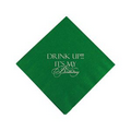 Green Beverage Napkins